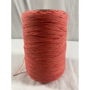 Cone Yarn Ribbon Yarn Red 400g #366